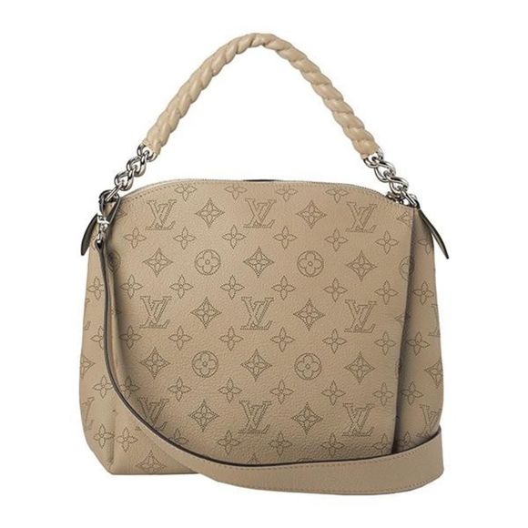 Louis Vuitton Babylon Shoulder Bag Mahina Leather Beige - Picture 2 of 8